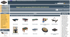 Desktop Screenshot of biliard-snooker.ro